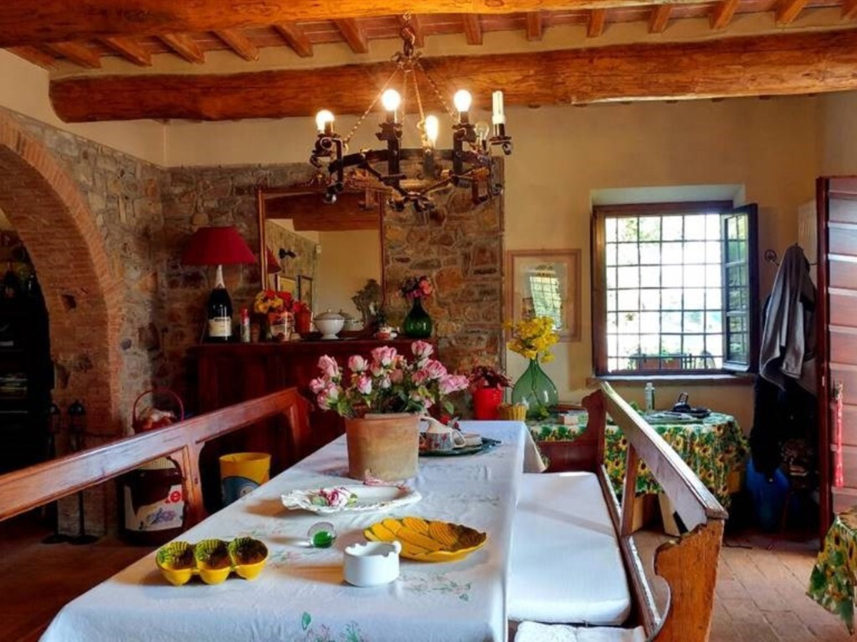 Typical Tuscan farmhouse