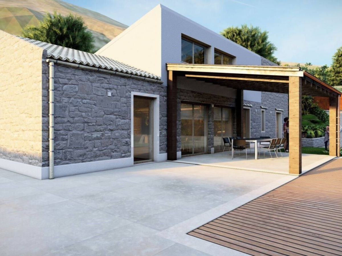 Newly built detached villa with a breathtaking view