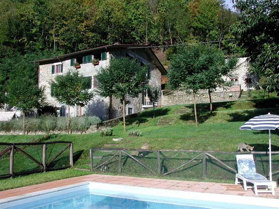 Villa in the Tuscan mountains north of Lucca  for sale