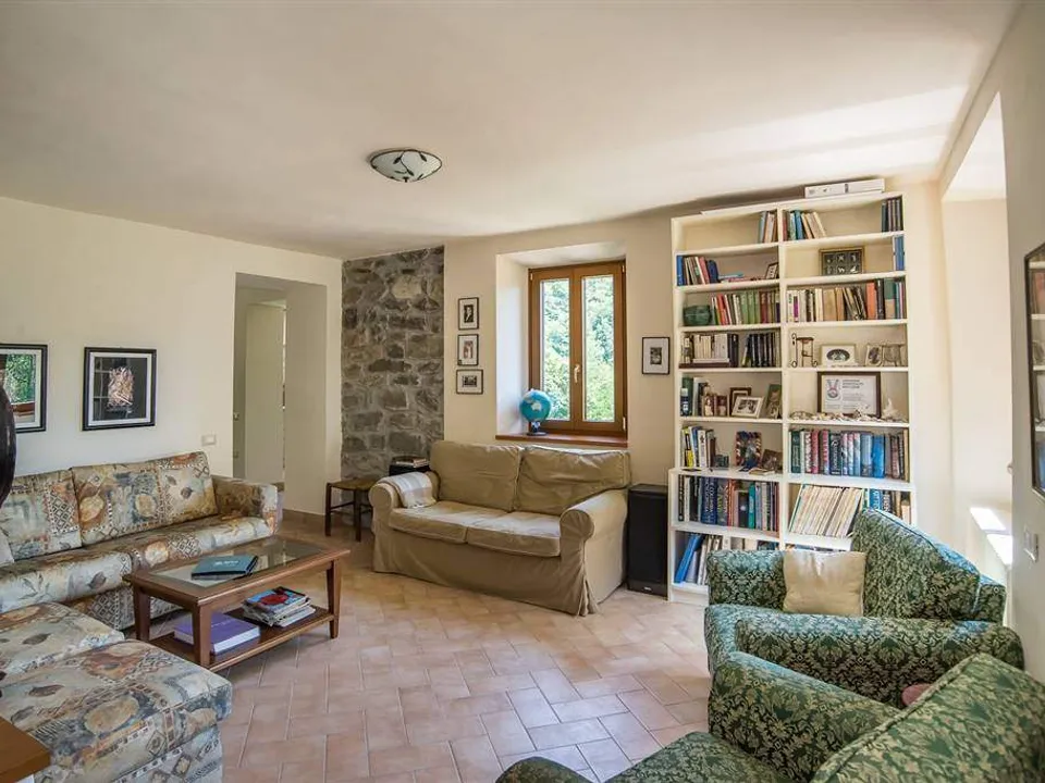 Villa in the Tuscan mountains north of Lucca  for sale