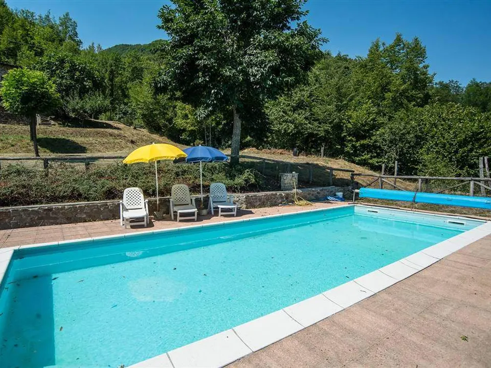 Villa in the Tuscan mountains north of Lucca  for sale