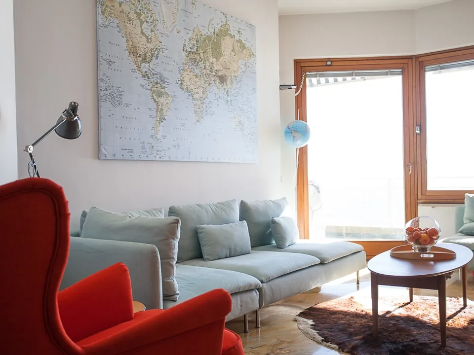 Large apartment  in a residential  complex in Ospedaletti