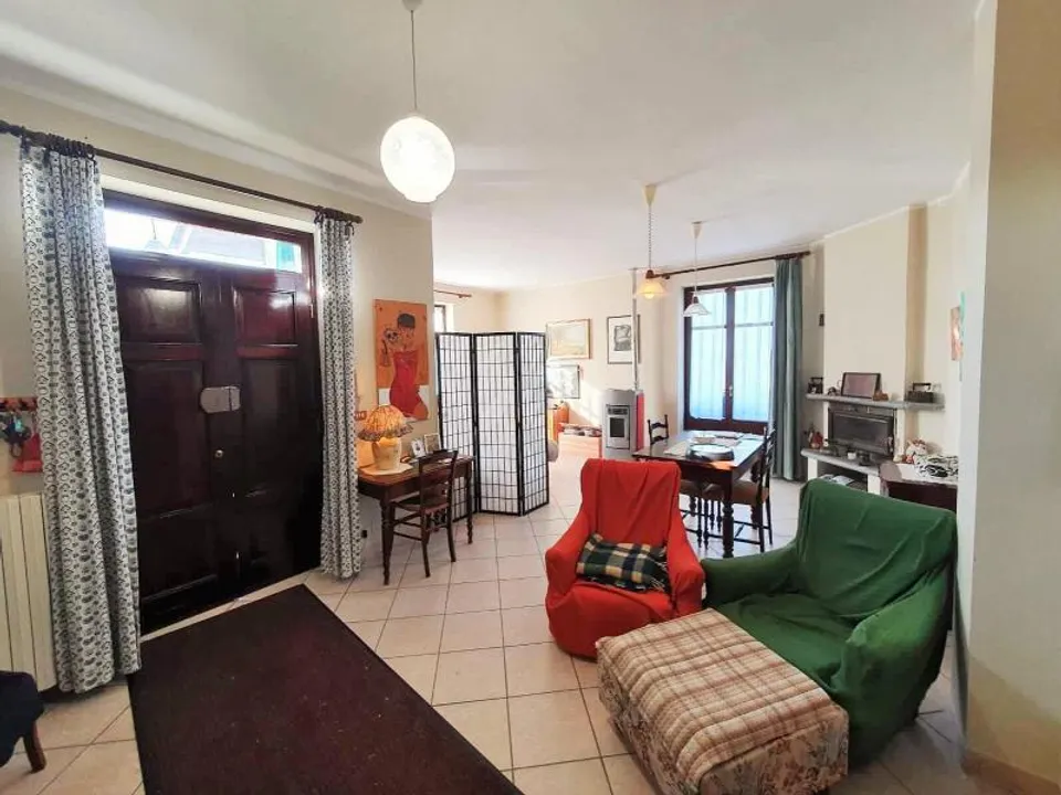 Villa In Cassinasco, in a wonderful position with an amazing view over the entire Alpine Arch