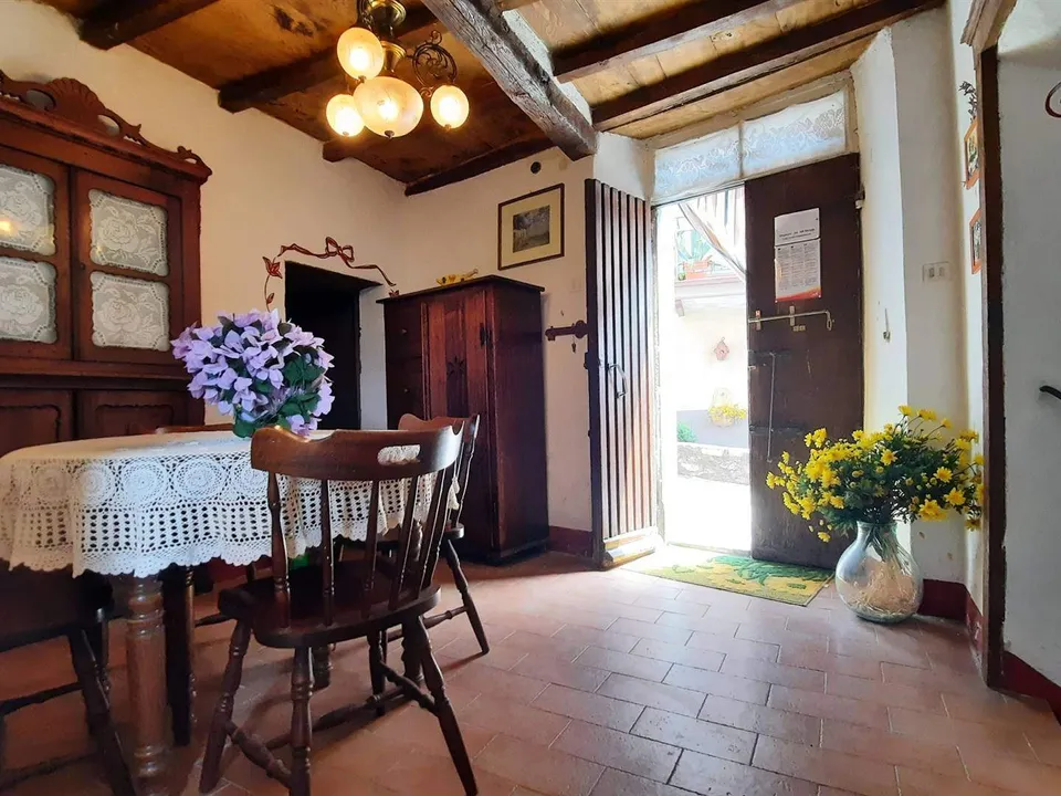 Extremely attractive house in the medieval village of Trassilico, in Gallicano.