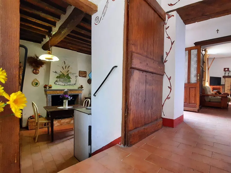 Extremely attractive house in the medieval village of Trassilico, in Gallicano.