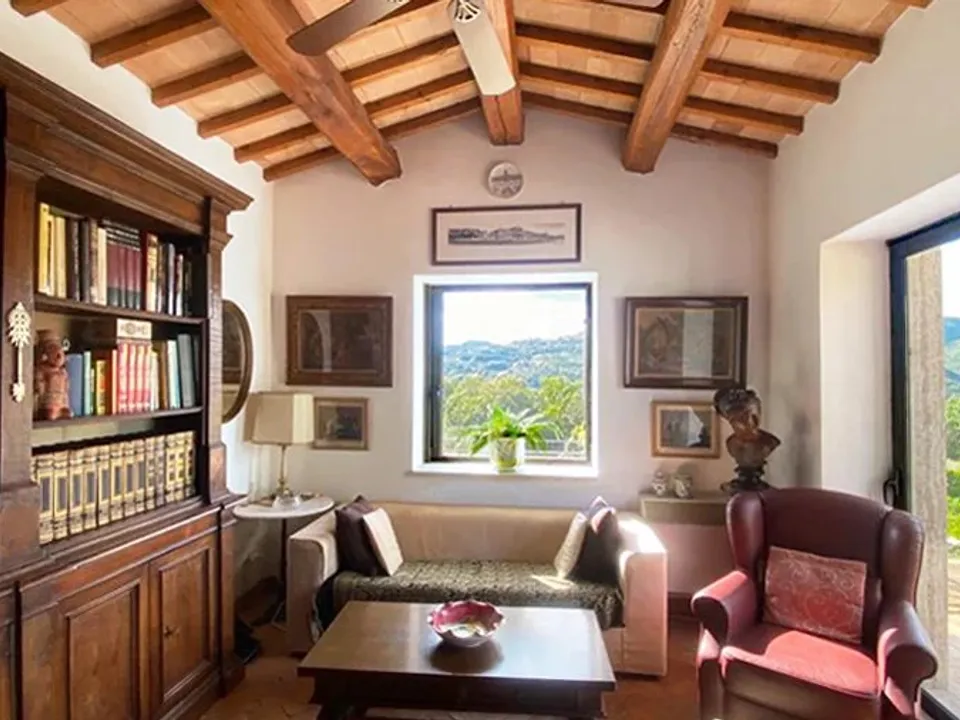 The nice house  in the countryside near  Todi for sale