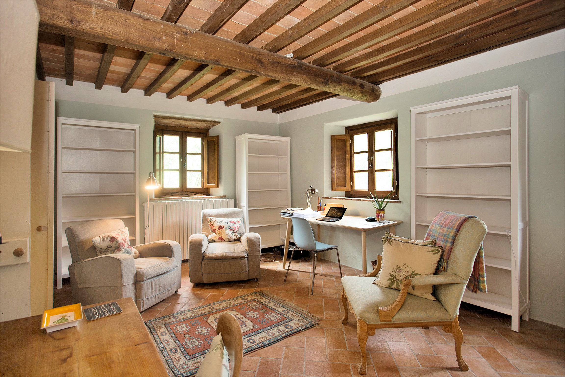 Ancient village with panoramic view of Pescaglia