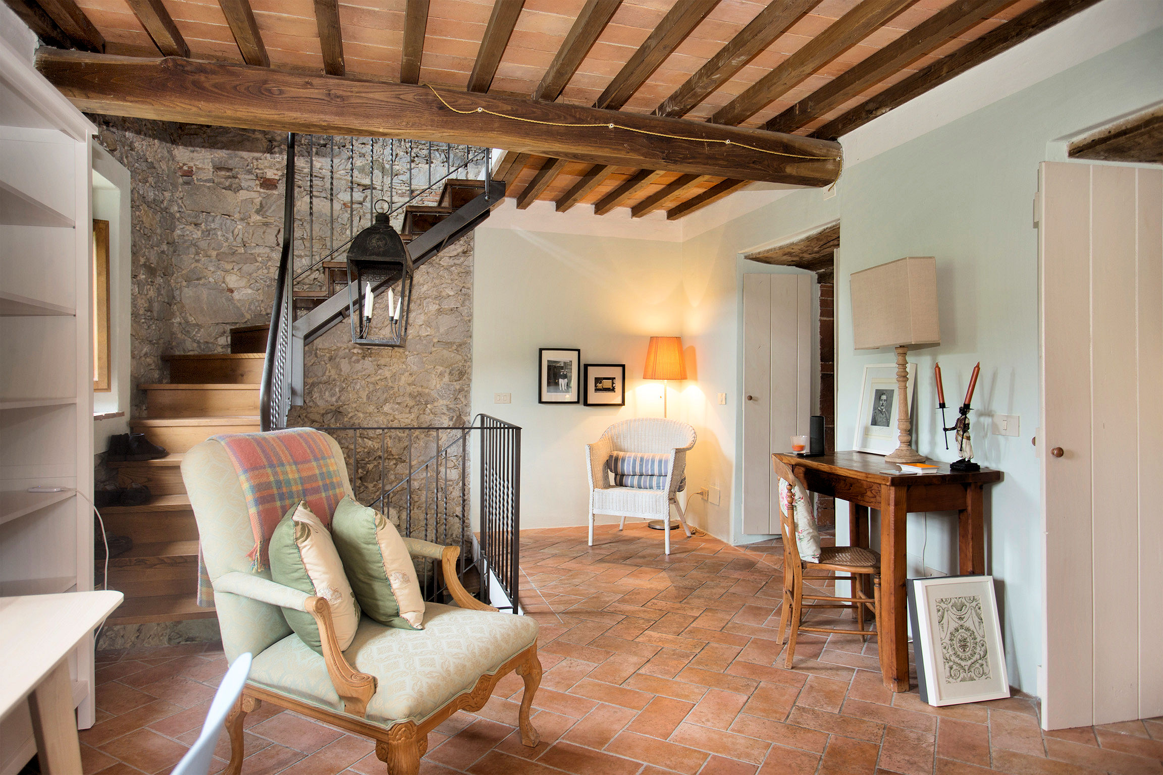 Ancient village with panoramic view of Pescaglia