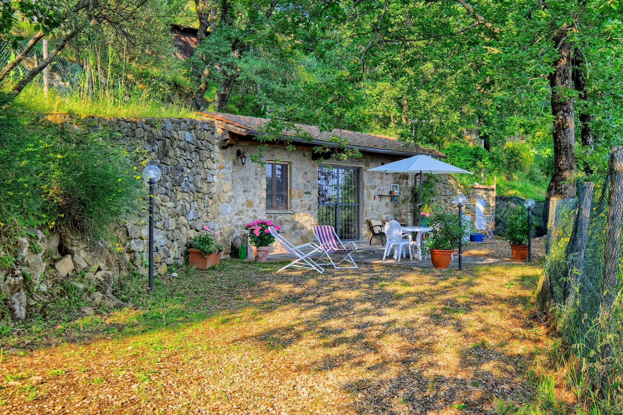 Tuscan style farmhouse with swimming pool park and outbuilding in the panoramic Reggello area