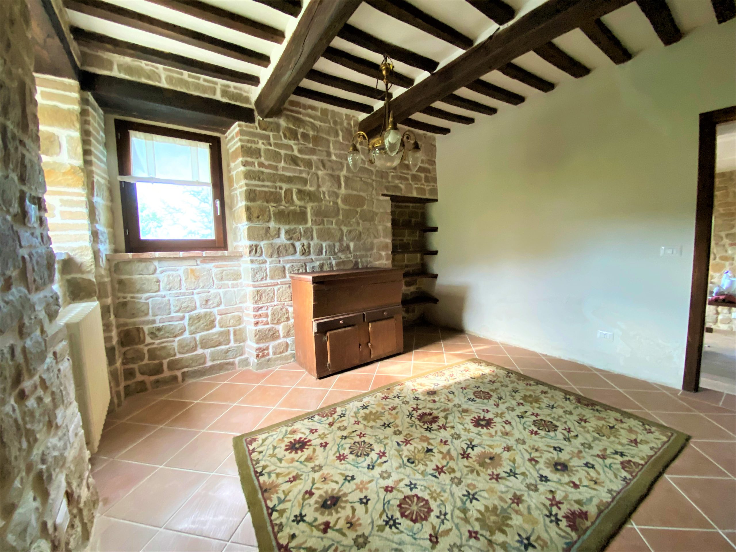 Casale Santa Maria , excellently restored for sale in Gualdo