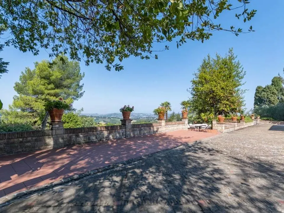 Beautiful 19th century villa in Pesaro, with a stunning view over the Adriatic Sea of sale
