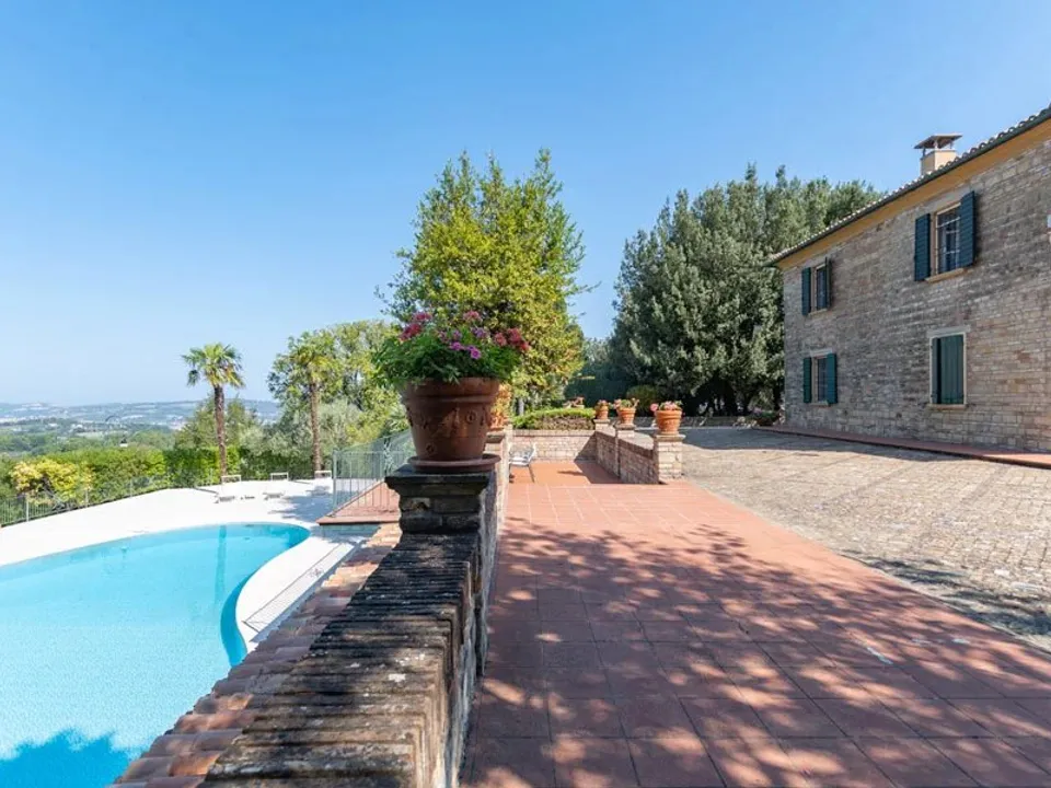 Beautiful 19th century villa in Pesaro, with a stunning view over the Adriatic Sea of sale