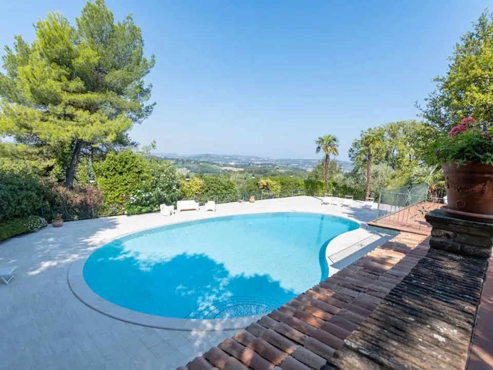 Beautiful 19th century villa in Pesaro, with a stunning view over the Adriatic Sea of sale