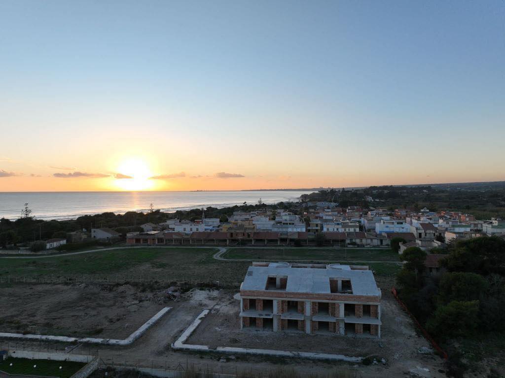 New Build Apartments with Communal Swimming Pool on the Beachfront in Ispica Santa Maria Del Focallo