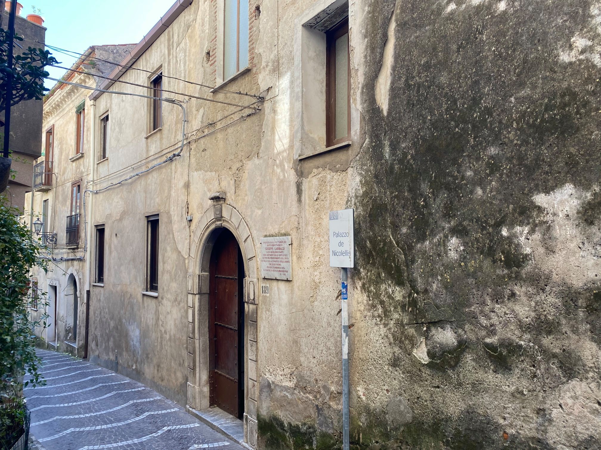 Old palace in Vibonati ( Salerno )
