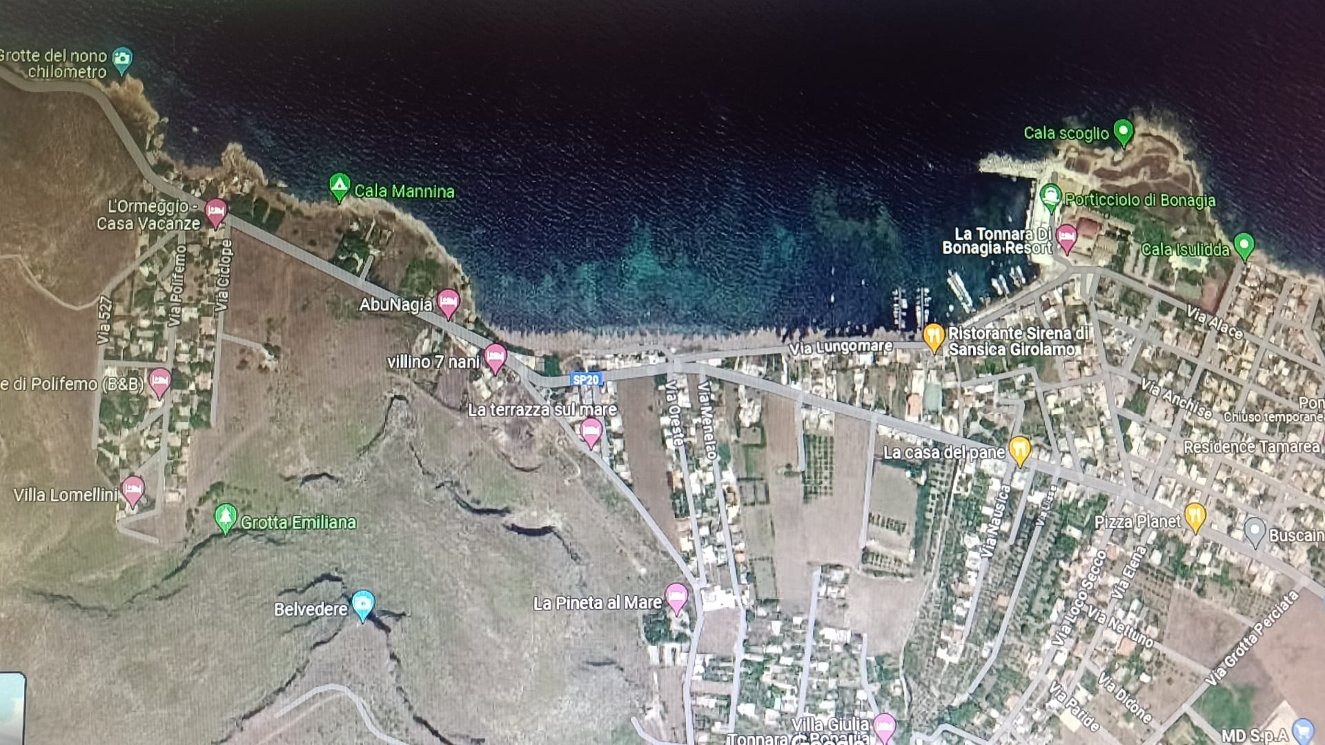 Sicily Erice on Bonagia see