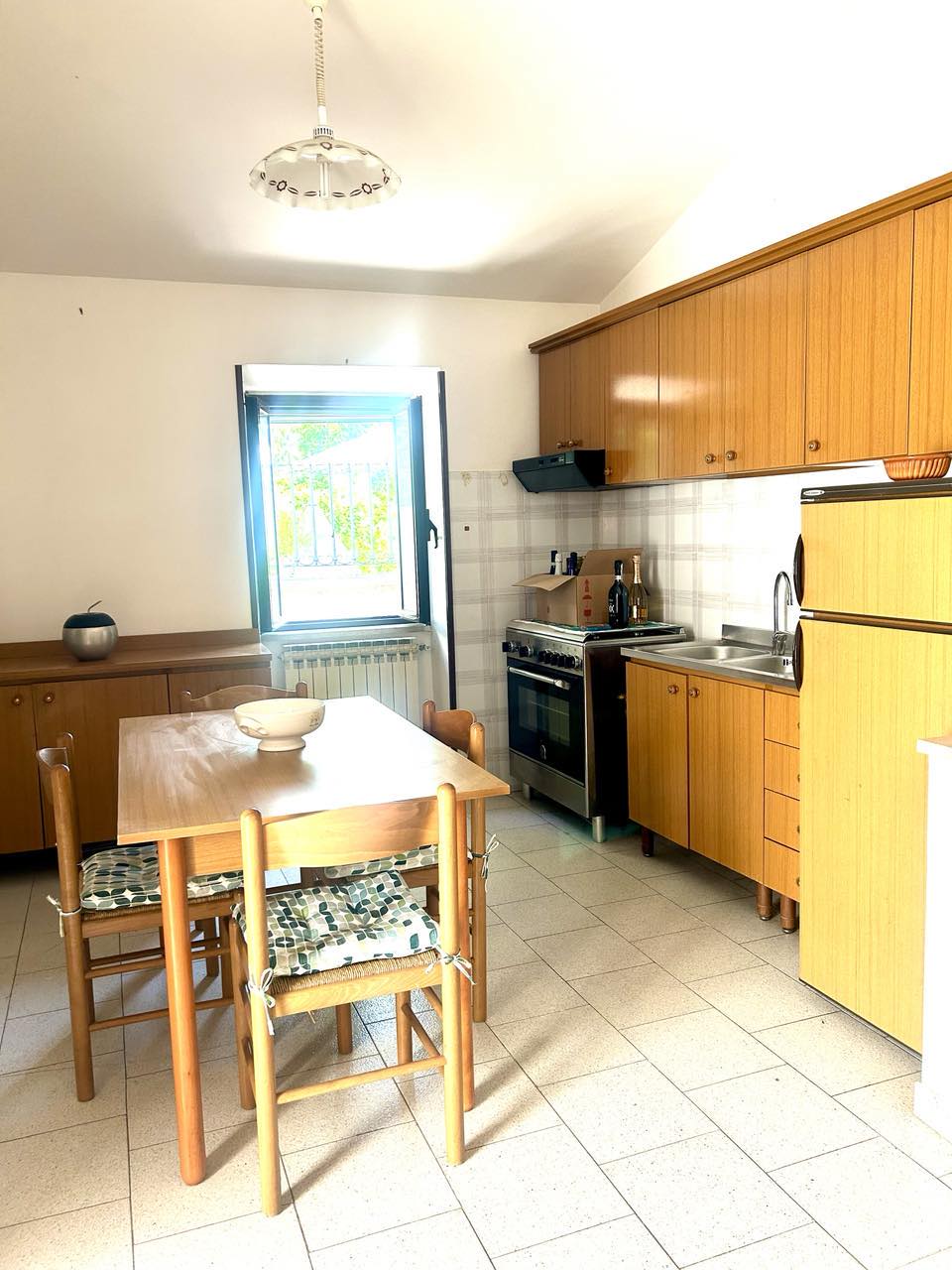 Beautiful stone house for sale in Veroli, Lazio region. Two homes for the price of one, renovated and partially furnished.