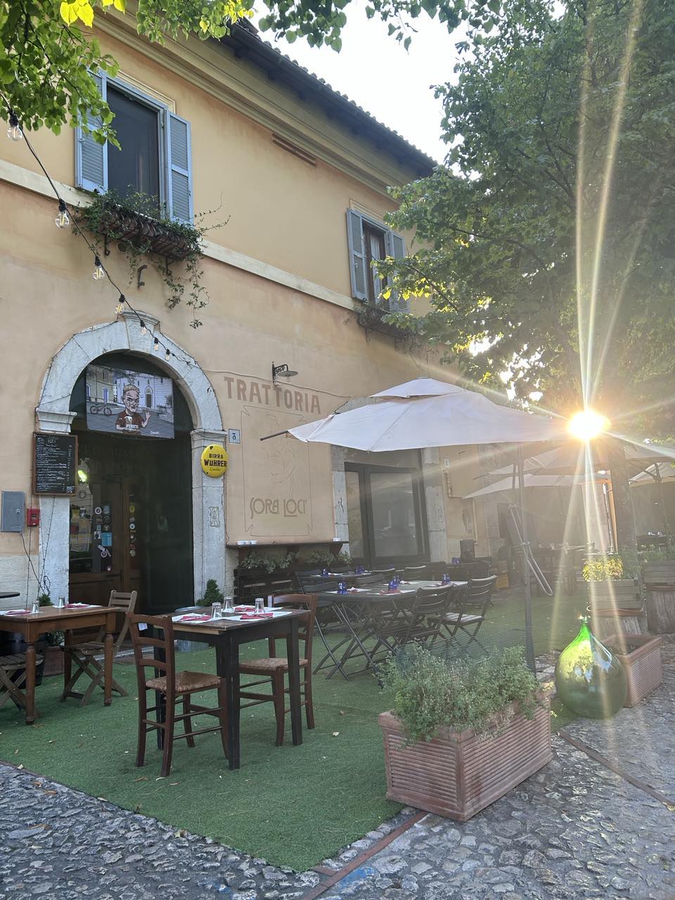 Beautiful stone house for sale in Veroli, Lazio region. Two homes for the price of one, renovated and partially furnished.