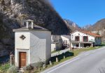 Small village with little church