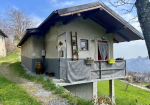 Detached house with land and rustic house.
