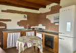 Detached house with land and rustic house.
