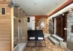 Detached house with garden and private spa.