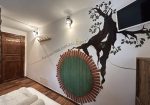 Detached house with garden and private spa.