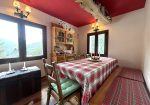 Detached house with garden and private spa.