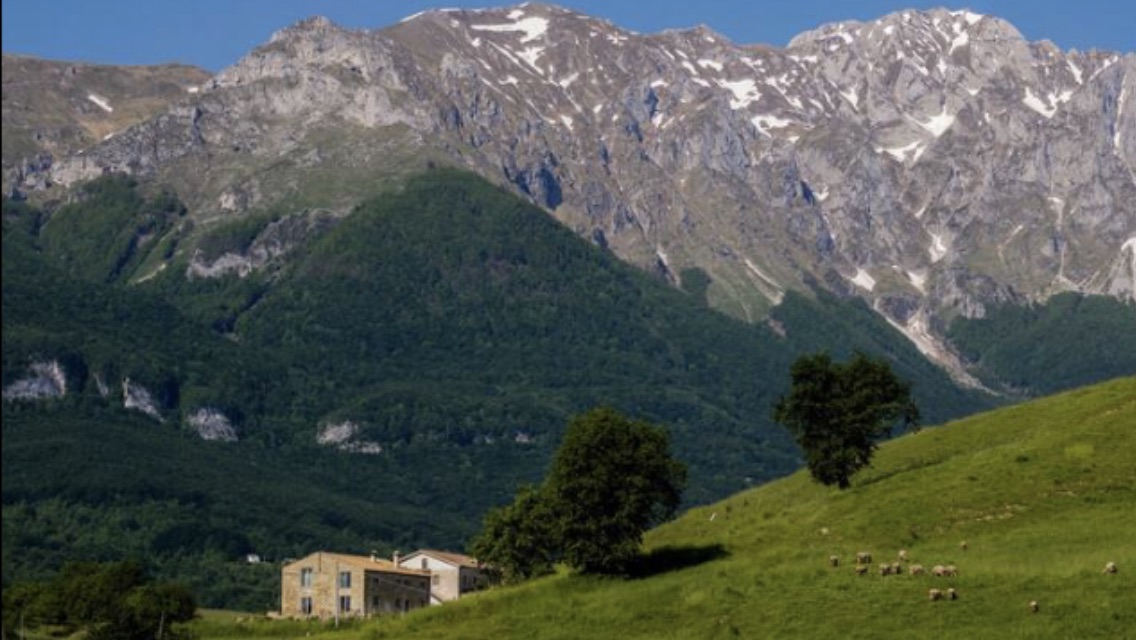 A Lovingly Renovated Stone Farmhouse bordering the Gran Sasso National Park and a rare opportunity to own a home of history, soul, and sophistication.