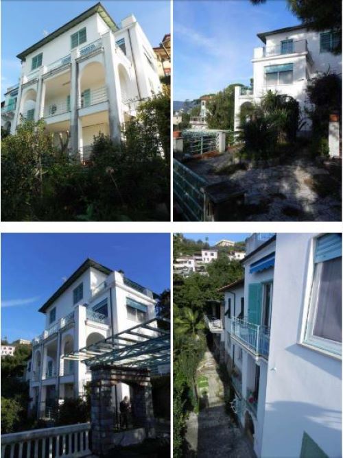 Detached villa on the most pristine cliff of the Tigullio Gulf, with private access to the sea.