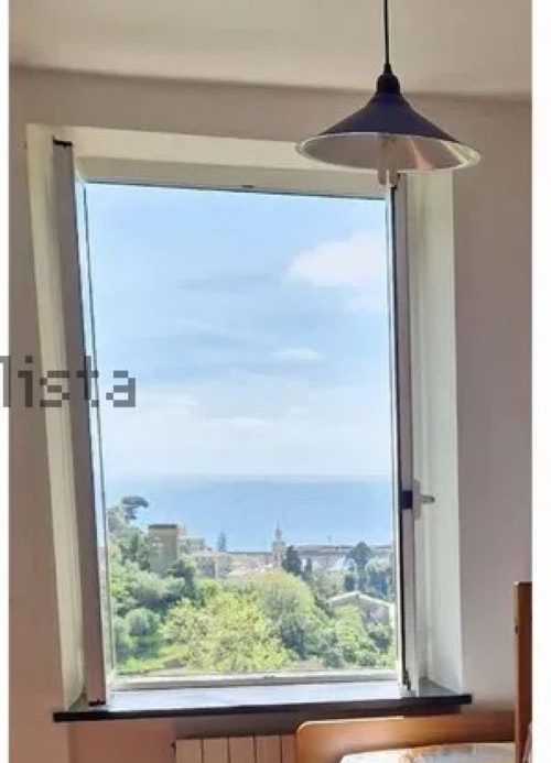 Terraced house with garden, garage and sea view – Magnificent open and unobstructed view of the Gulf of Zoagli