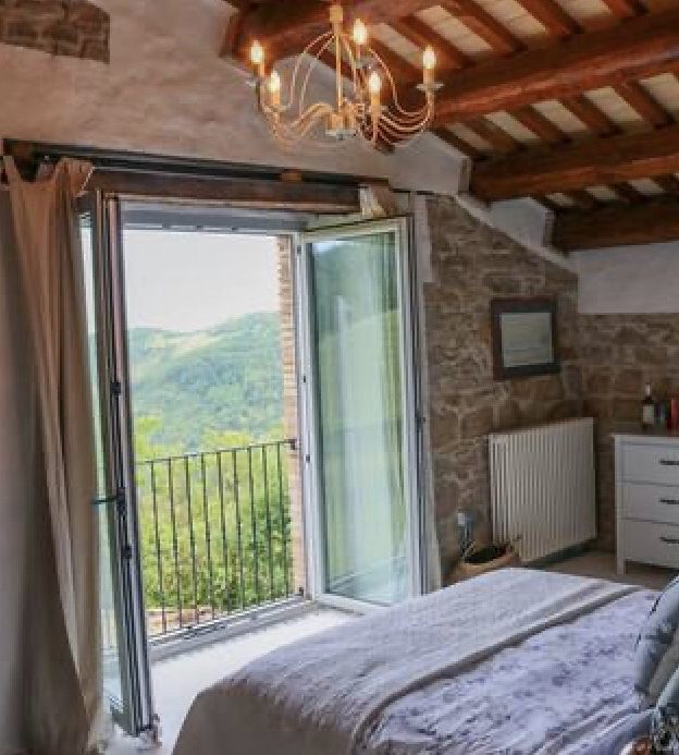 A Lovingly Renovated Stone Farmhouse bordering the Gran Sasso National Park and a rare opportunity to own a home of history, soul, and sophistication.