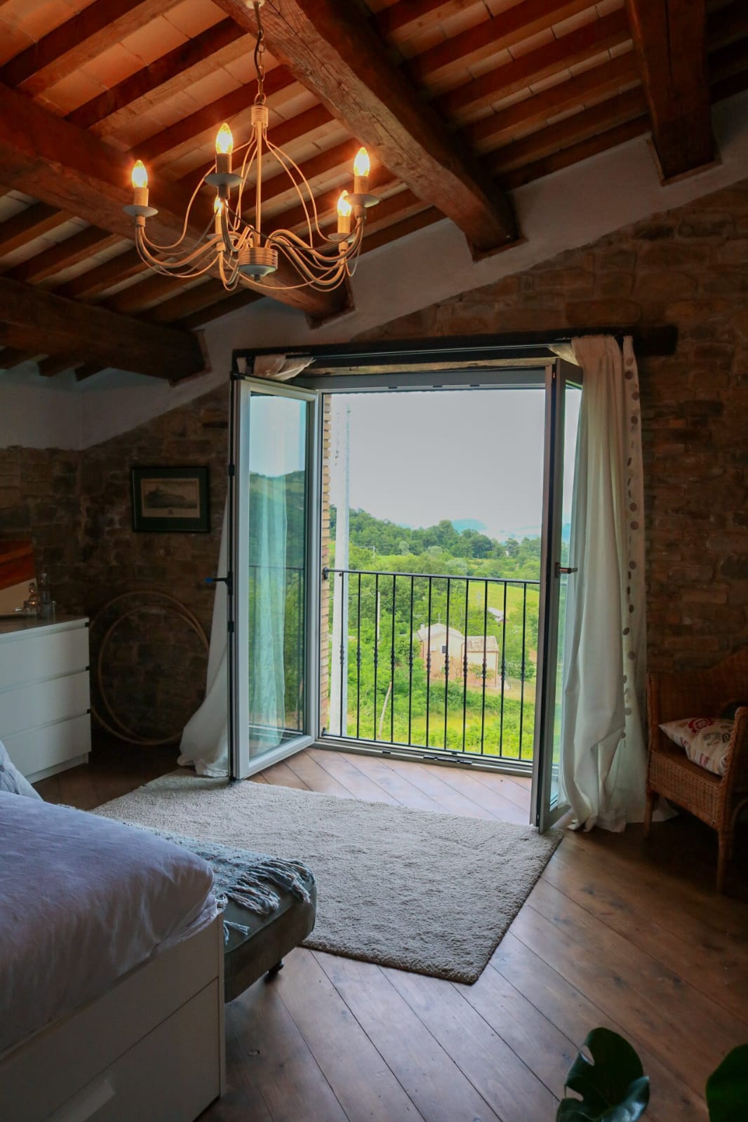 A Lovingly Renovated Stone Farmhouse bordering the Gran Sasso National Park and a rare opportunity to own a home of history, soul, and sophistication.