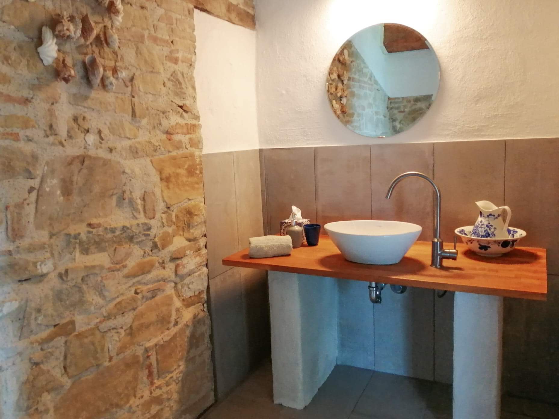 A Lovingly Renovated Stone Farmhouse bordering the Gran Sasso National Park and a rare opportunity to own a home of history, soul, and sophistication.