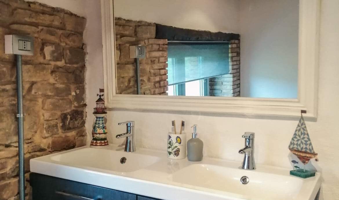 A Lovingly Renovated Stone Farmhouse bordering the Gran Sasso National Park and a rare opportunity to own a home of history, soul, and sophistication.
