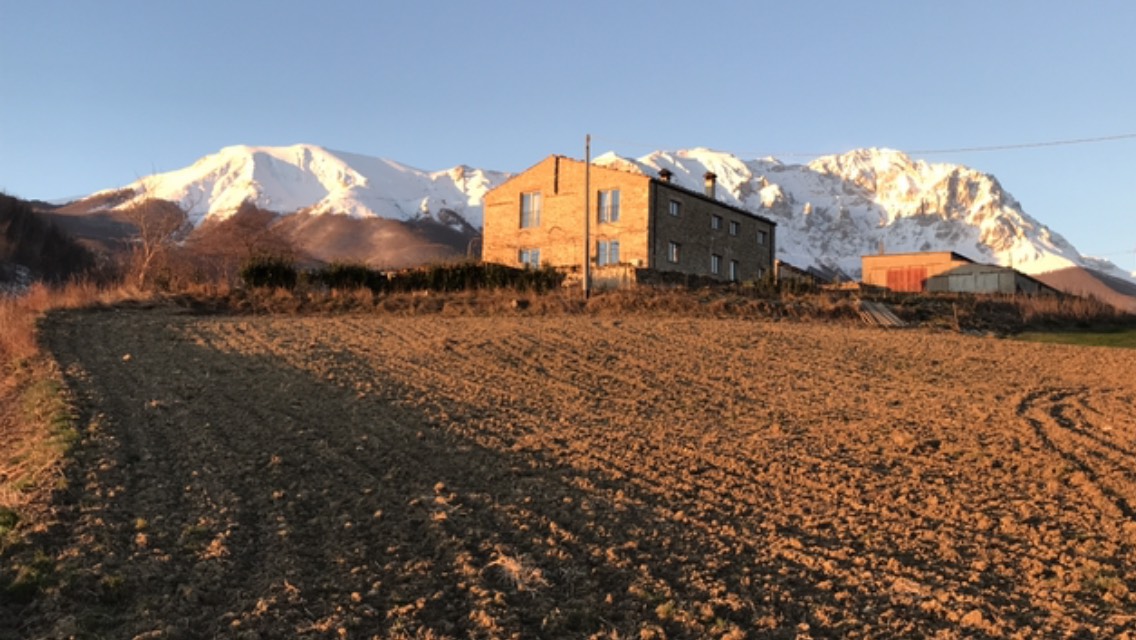 A Lovingly Renovated Stone Farmhouse bordering the Gran Sasso National Park and a rare opportunity to own a home of history, soul, and sophistication.