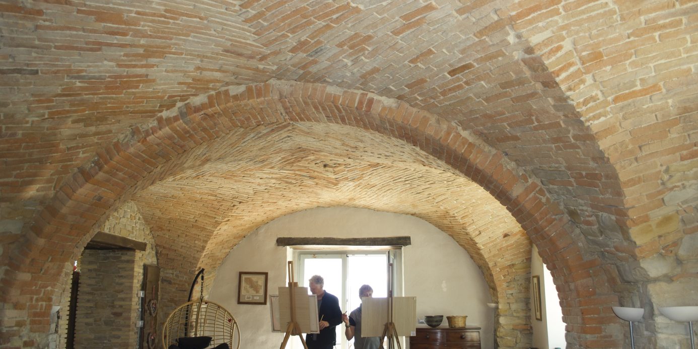 A Lovingly Renovated Stone Farmhouse bordering the Gran Sasso National Park and a rare opportunity to own a home of history, soul, and sophistication.