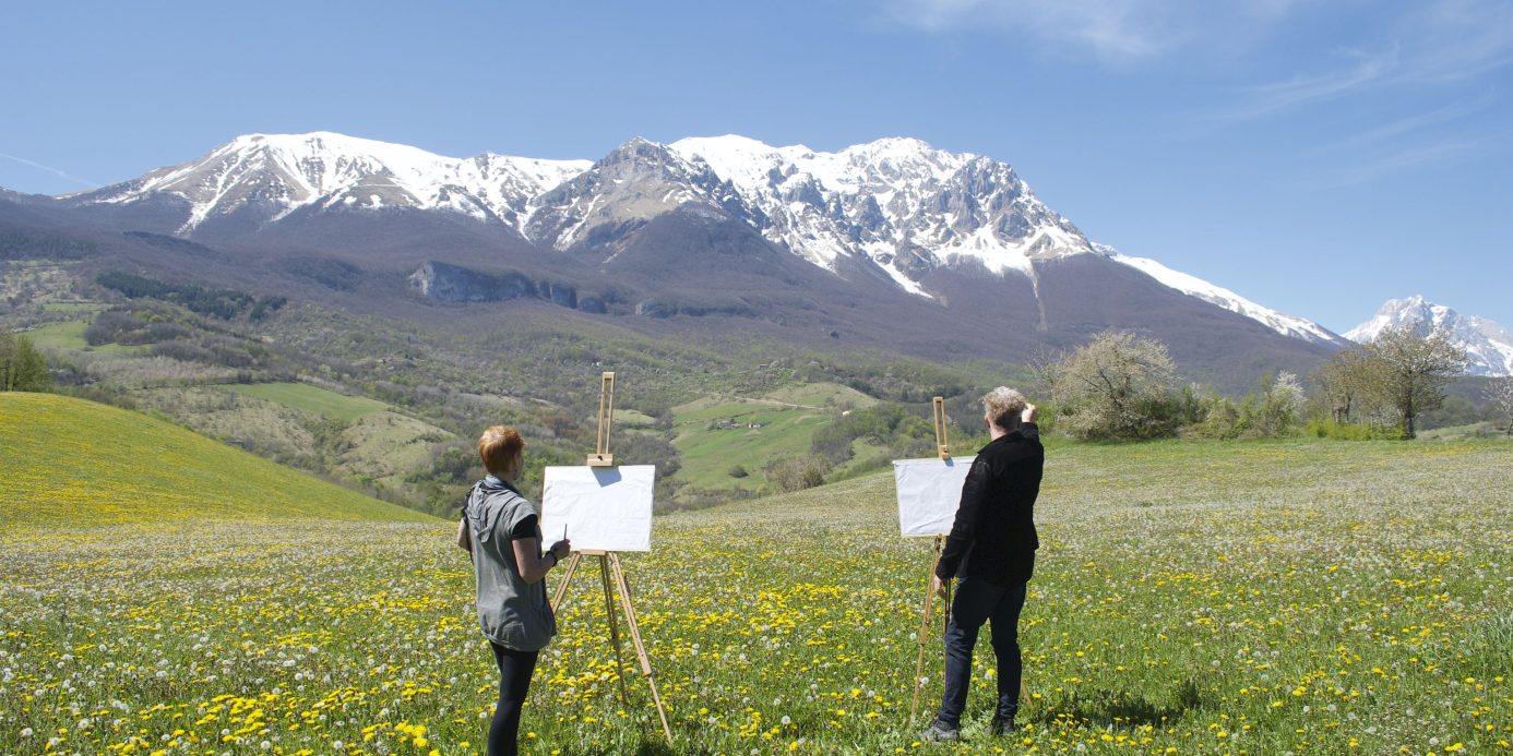 A Lovingly Renovated Stone Farmhouse bordering the Gran Sasso National Park and a rare opportunity to own a home of history, soul, and sophistication.
