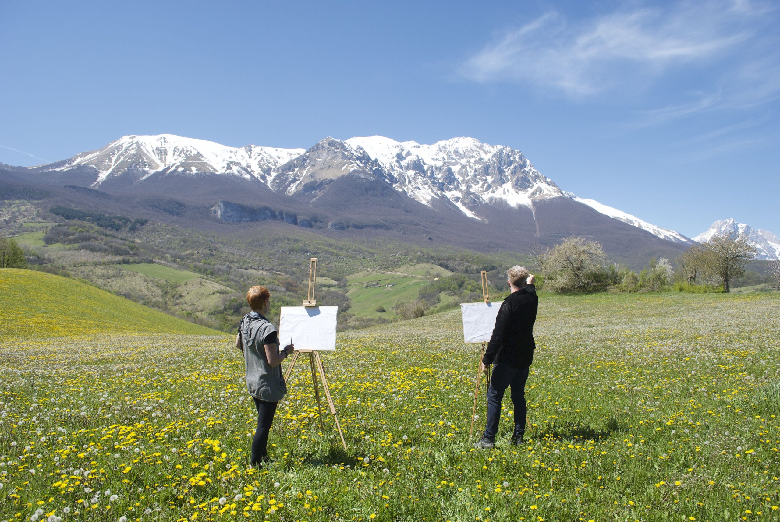 A Lovingly Renovated Stone Farmhouse bordering the Gran Sasso National Park and a rare opportunity to own a home of history, soul, and sophistication.
