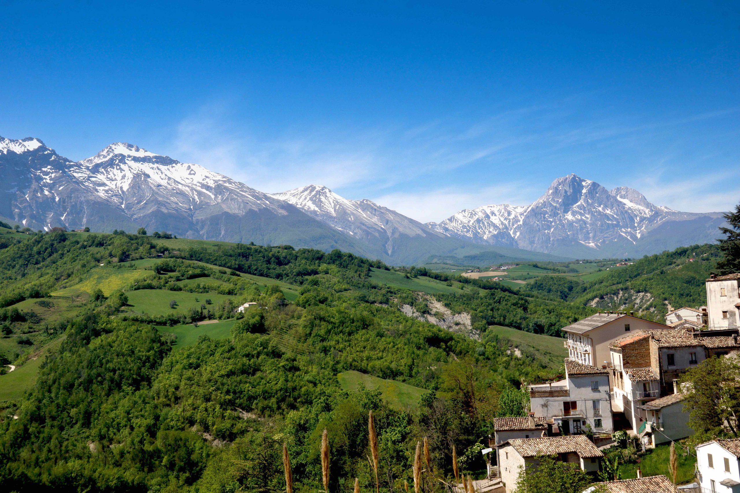 A Lovingly Renovated Stone Farmhouse bordering the Gran Sasso National Park and a rare opportunity to own a home of history, soul, and sophistication.