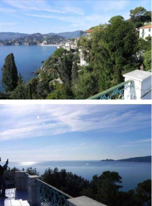 Detached villa on the most pristine cliff of the Tigullio Gulf, with private access to the sea.