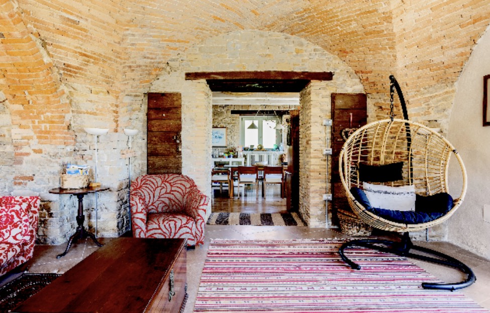 A Lovingly Renovated Stone Farmhouse bordering the Gran Sasso National Park and a rare opportunity to own a home of history, soul, and sophistication.