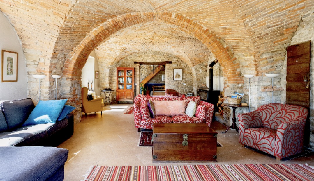 A Lovingly Renovated Stone Farmhouse bordering the Gran Sasso National Park and a rare opportunity to own a home of history, soul, and sophistication.