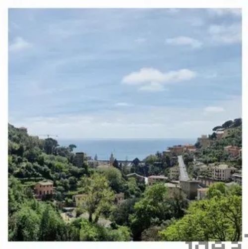 Terraced house with garden, garage and sea view – Magnificent open and unobstructed view of the Gulf of Zoagli