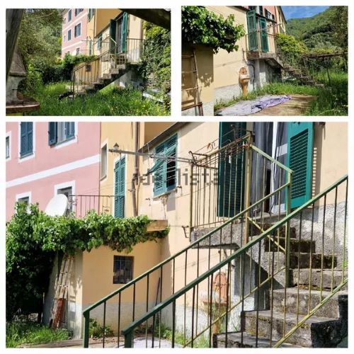 Terraced house with garden, garage and sea view – Magnificent open and unobstructed view of the Gulf of Zoagli
