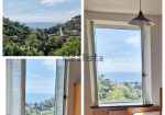 Terraced house with garden, garage and sea view – Magnificent open and unobstructed view of the Gulf of Zoagli
