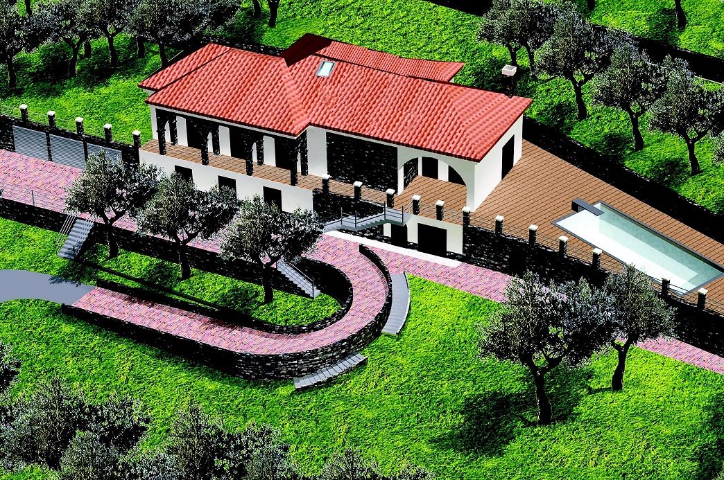 Villa in Chiavari Under construction sea view