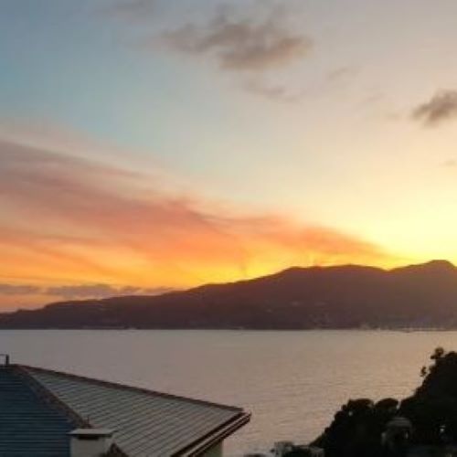Three-room apartment with a breathtaking sea view of the Gulf of Tigullio