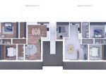 Rif. 2104 – Chiavari sulla prima collina in via Rialto – Vista Mare completa sul Golfo del Tigullio – Appartamenti in corso di costruzione in piccolo contesto signorile immerso nell’uliveto e soleggia