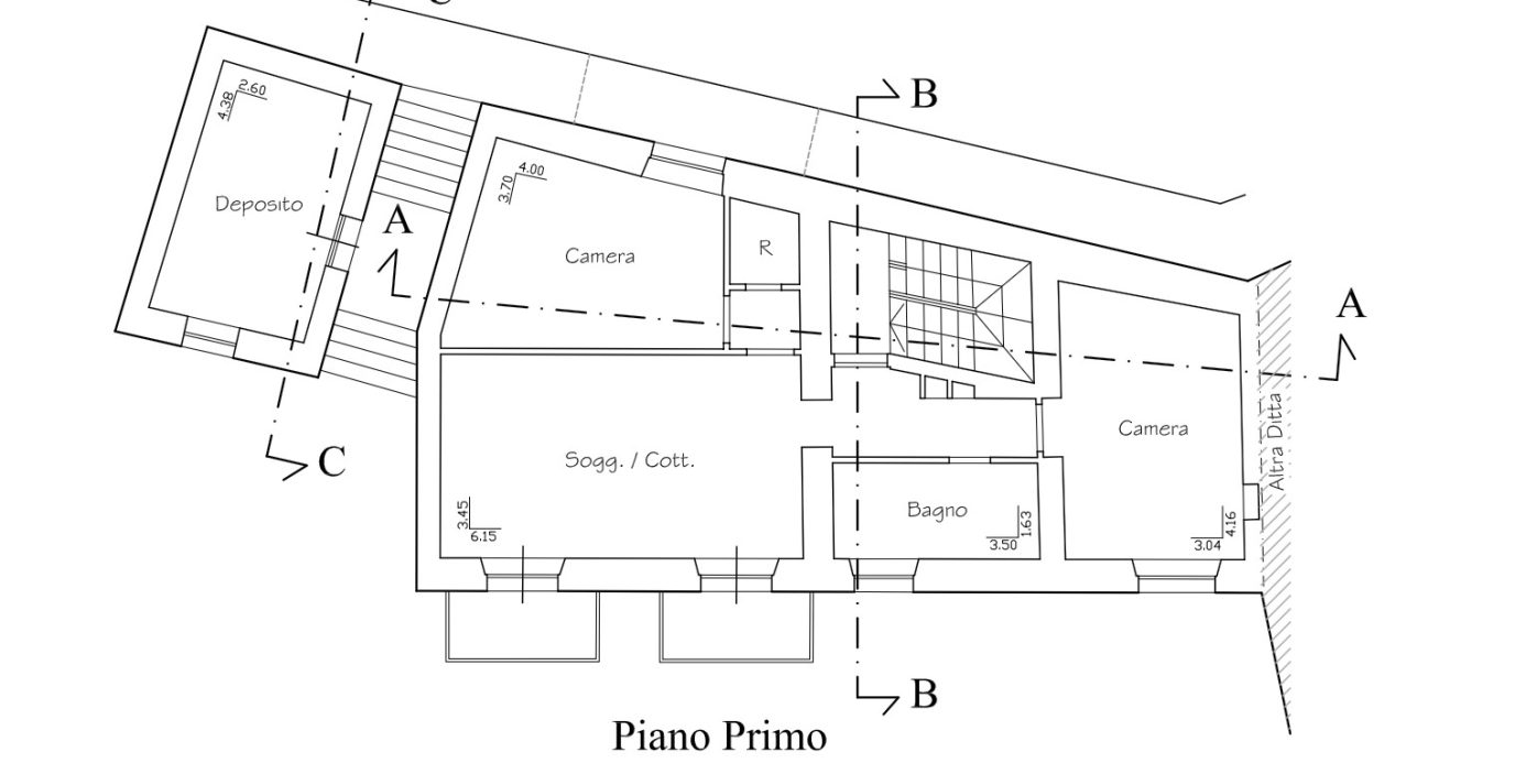Rif. 2000 – Cogorno – a pochi minuti da Lavagna – Vista mare – Rustico con progetto approvato di ristrutturazione in tre appartamenti per un totale di 240 MQ e permesso di costruire emesso dal comune